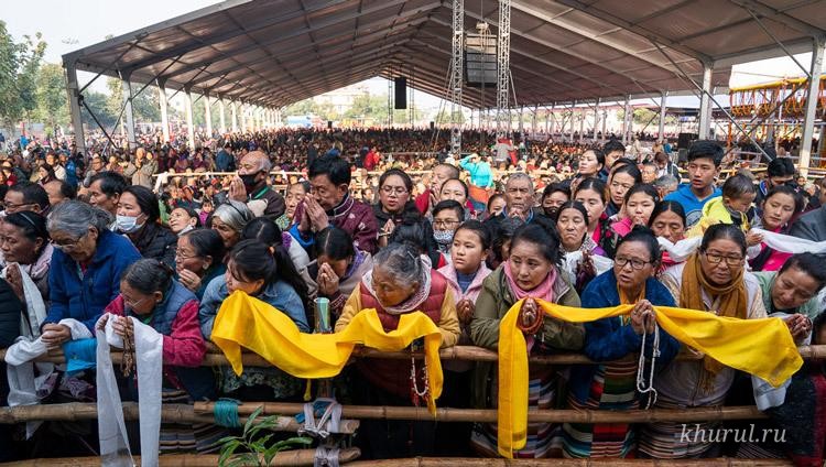 The Dalai Lama Concludes Bestowing the Empowerments from the “Cycle of Manjushri Teachings”