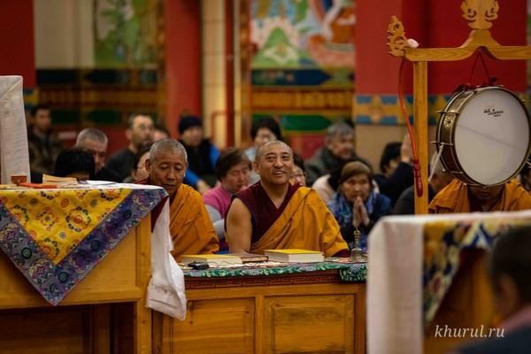 On March 7, the Central Khurul of Kalmykia “The Golden Abode of Buddha Shakyamuni” Held the First Day of the Great Prayer Assembly Ik Yöräl (Monlam Chenmo)