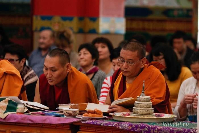 On March 8, the Central Khurul of Kalmykia “The Golden Abode of Buddha Shakyamuni” Held the Second Day of the Great Prayer Assembly Ik Yöräl (Monlam Chenmo)