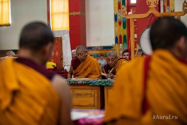 On March 7, the Central Khurul of Kalmykia “The Golden Abode of Buddha Shakyamuni” Held the First Day of the Great Prayer Assembly Ik Yöräl (Monlam Chenmo)