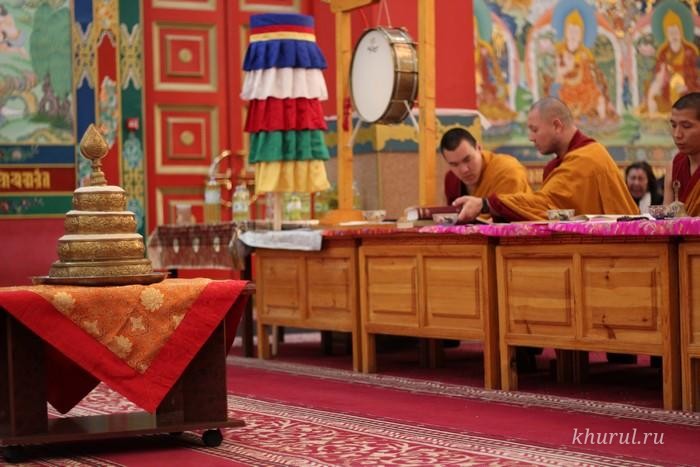 On March 8, the Central Khurul of Kalmykia “The Golden Abode of Buddha Shakyamuni” Held the Second Day of the Great Prayer Assembly Ik Yöräl (Monlam Chenmo)