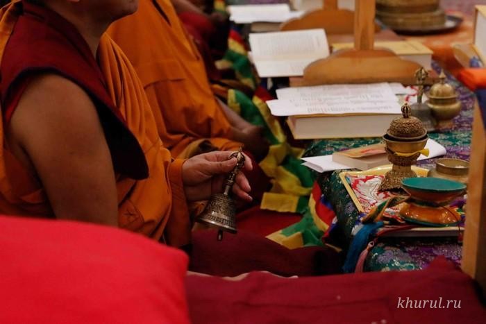 On March 8, the Central Khurul of Kalmykia “The Golden Abode of Buddha Shakyamuni” Held the Second Day of the Great Prayer Assembly Ik Yöräl (Monlam Chenmo)