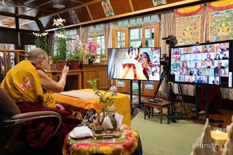 The Dalai Lama Conducted the Preparatory Ceremonies for the Avalokiteshvara Empowerment