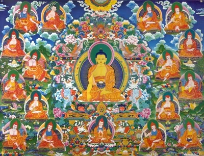 Neden Chakchod — Veneration and Offering to the Buddha and the 16 Arhats