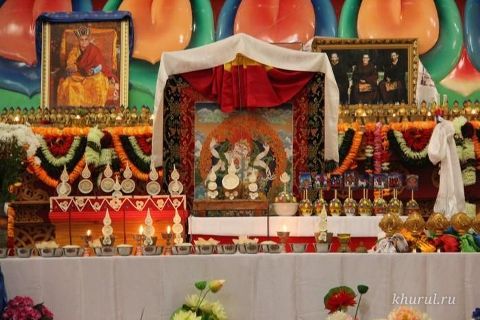 Today the “Yangdrub” Ritual Was Held at the Central Khurul of Kalmykia