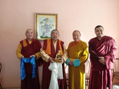 The Head of the Buddhists of Kalmykia Telo Tulku Rinpoche Arrives in the Aga Buryat Okrug of Zabaykalsky Krai