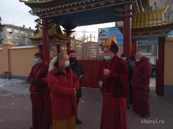 Shajin Lama of Kalmykia Visits the Chita Datsan