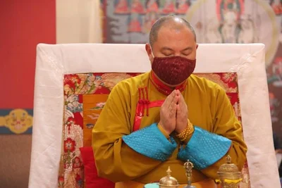 The Head of the Buddhists of Kalmykia bestows a Teaching