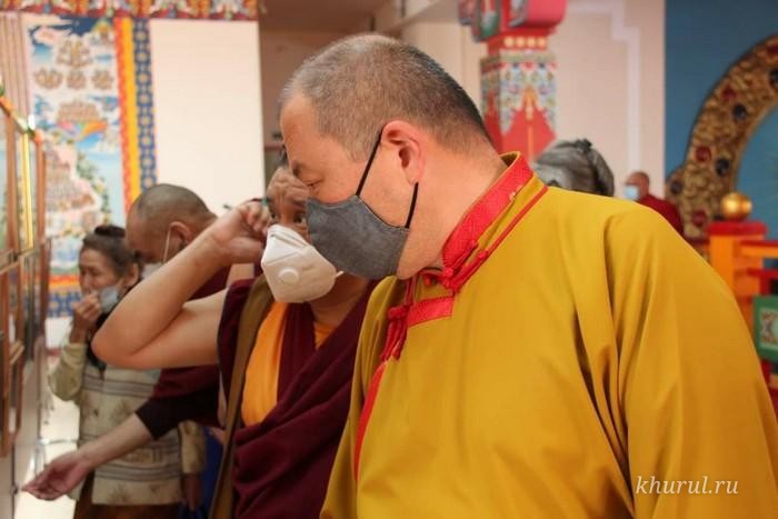 Photo exhibition “The Development of Buddhism in Kalmykia” opened at the Central Khurul