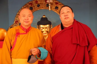 A delegation of the Republic of Tyva led by the Khamby Lama Gelek Natsyk Dorzhu arrived at the Central Khurul of Kalmykia