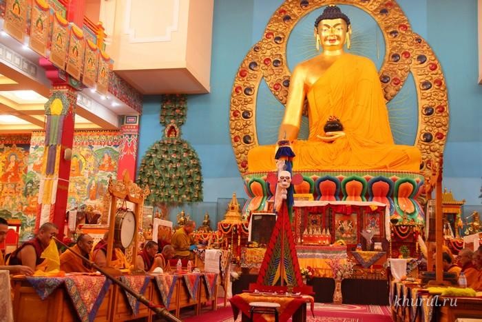 The third tantric ritual was held at “The Golden Abode of Buddha Shakyamuni”