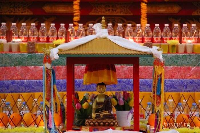 A triple celebration took place at the Central Khurul of Kalmykia