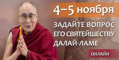 Hurry to ask the Dalai Lama a question