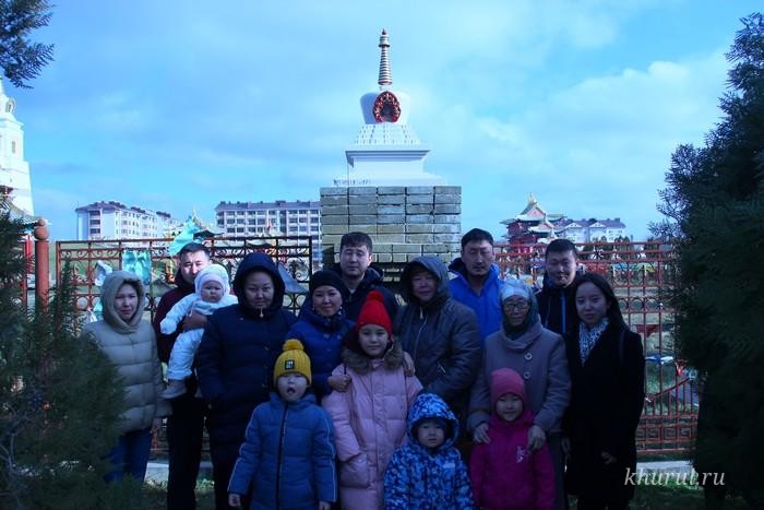 Buddhist Stupas Erected at the Central Khurul of Kalmykia
