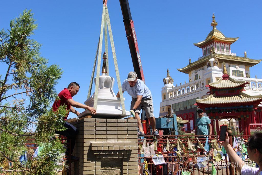 Consecration, Laying, and Installation of Stupas (01.07.2022)