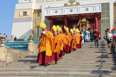 Buddhists of Kalmykia Celebrate the First Turning of the Wheel of Teaching