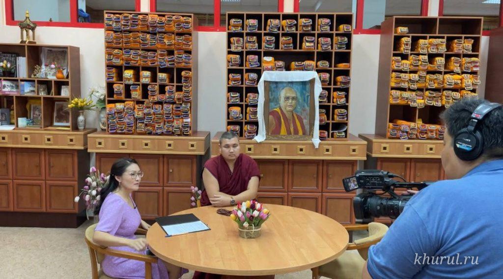 NTK TV channel airs a series of programs about Buddhism