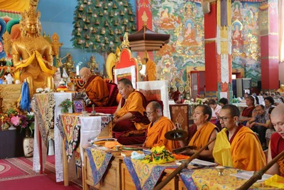 Photo Report from the “Yangdrub” Ritual of Invoking Well-Being and Luck