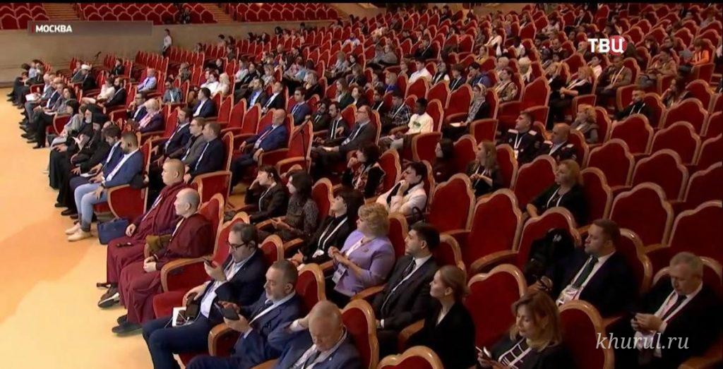 The international forum “Religion and Peace” opened in Moscow yesterday