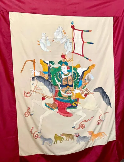 The Central Khurul of Kalmykia Restored Three Banners Most Sacred to Our People