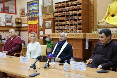 A press conference of the country's leading virtuoso, musician Vladimir Spivakov, was held at the Central Khurul