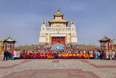 A solemn enthronement ceremony of the Shajin Lama of Kalmykia was held in Kalmykia