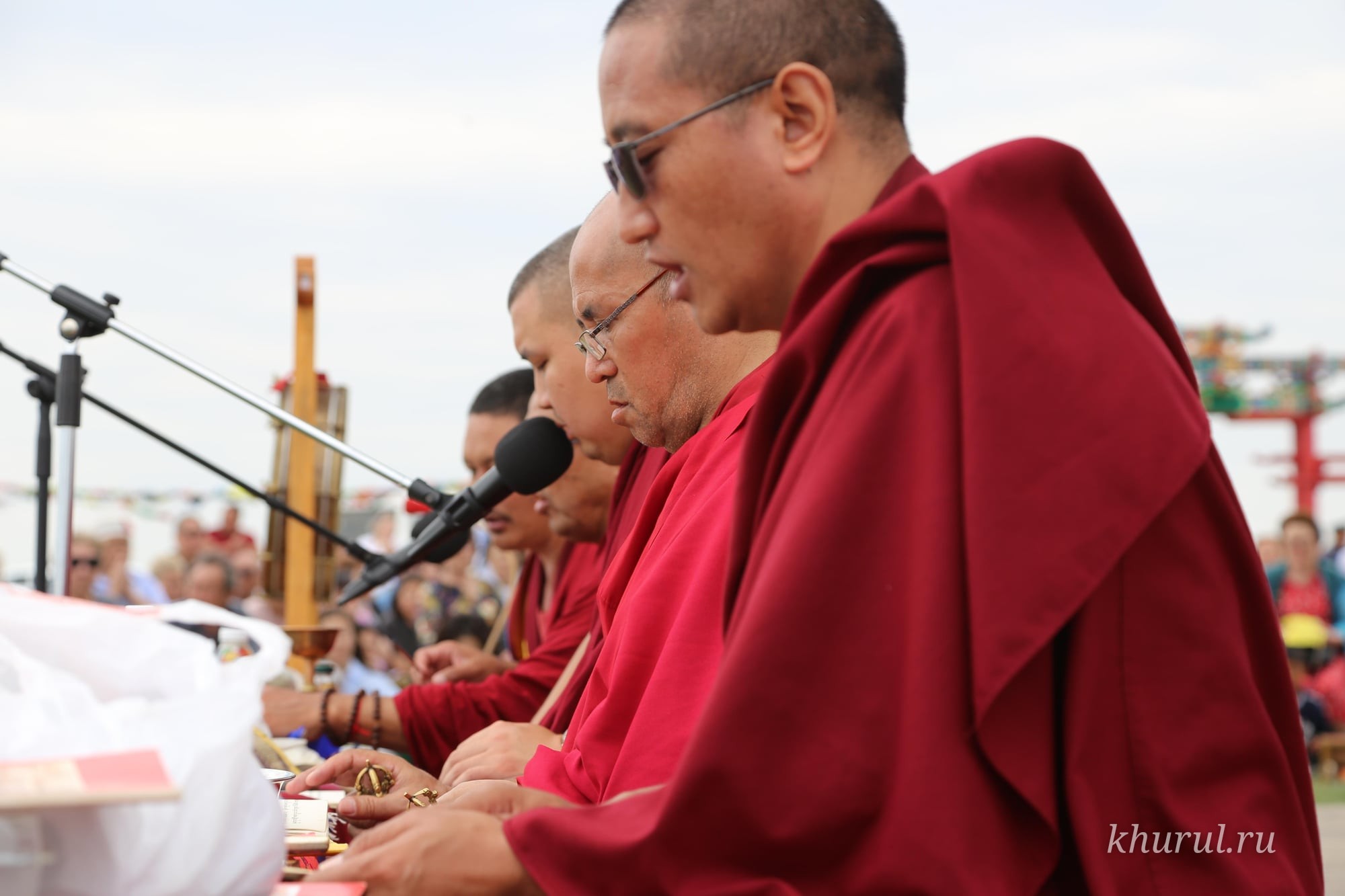 On the final day of Urs Sar, the residents of Kalmykia performed a great ritual