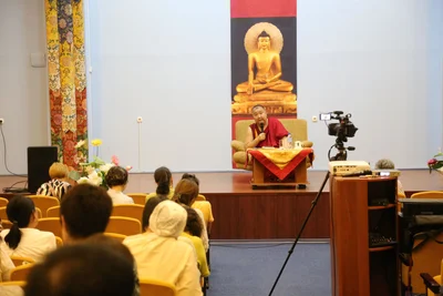 The Shajin Lama of Kalmykia Gave a Lecture on the Basics of Studying Buddhist Philosophy