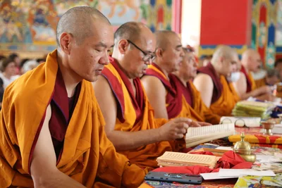 Kalmykia Celebrated the Day of the Birth, Enlightenment, and Passing into Mahaparinirvana of Buddha Shakyamuni