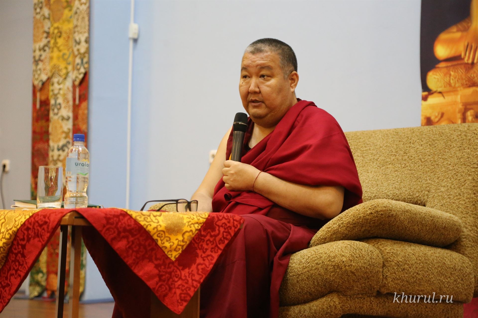The Shajin Lama of Kalmykia Gave a Lecture on the Basics of Studying Buddhist Philosophy