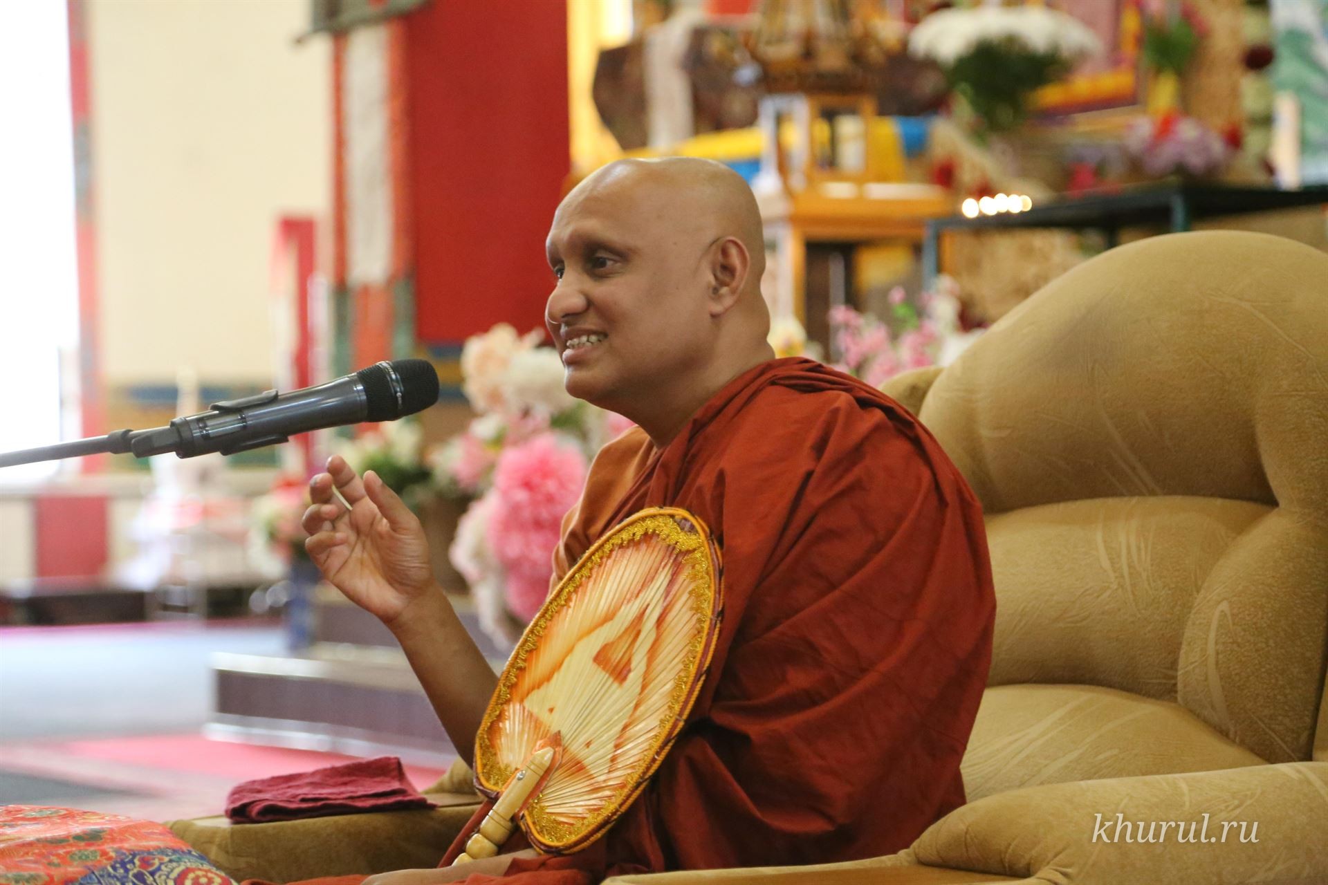 On the foundations of Buddhism, on meditation… Lectures by the Venerable Nyana Siha Thero have begun at the Central Khurul