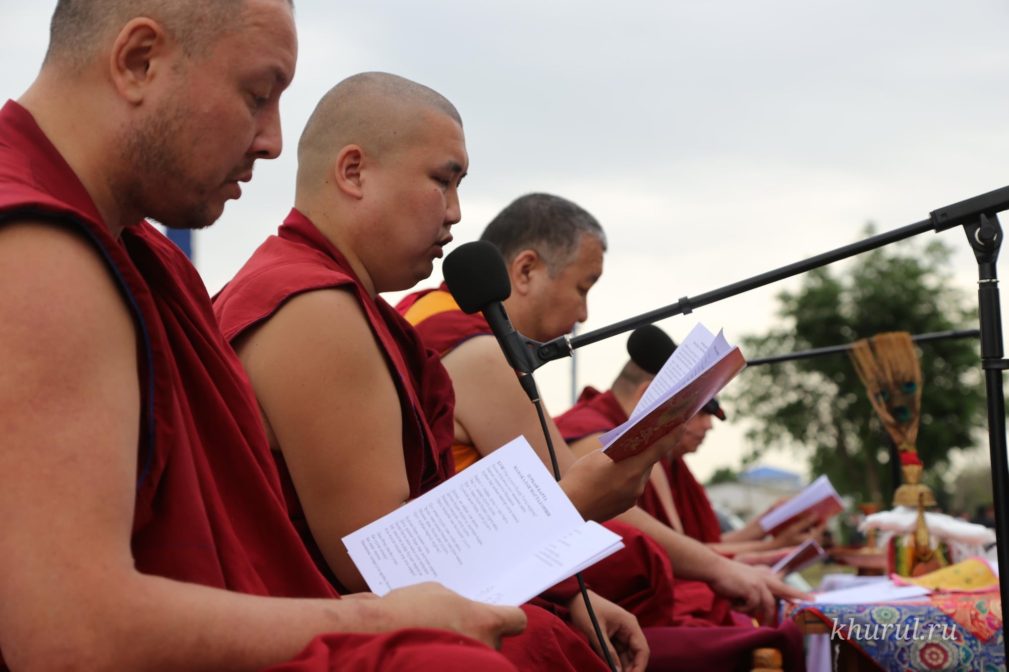 Today in Elista the ancient Kalmyk ritual “Öördin orna teңgrin saң” was performed