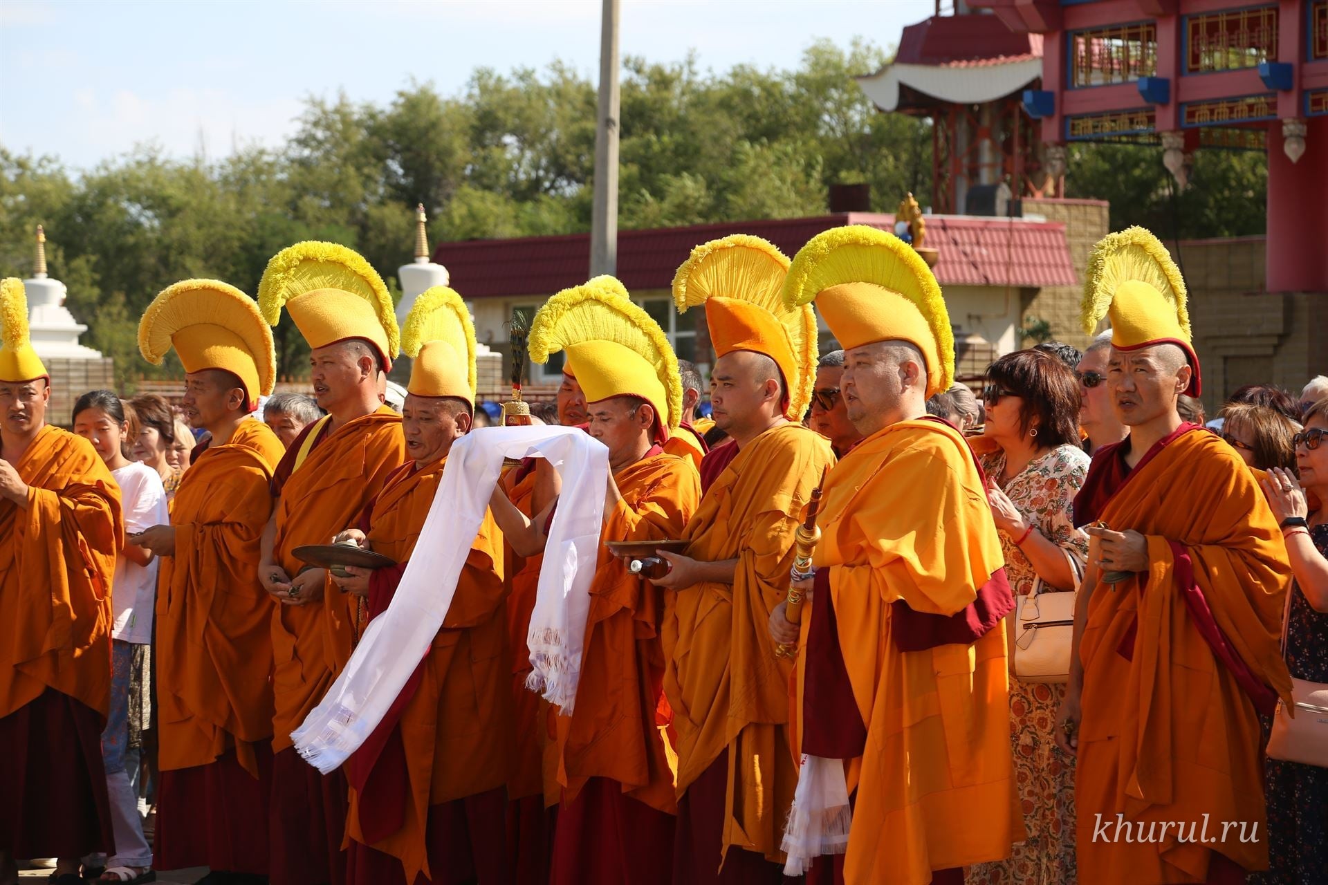 The Central Khurul marked the Day Buddha Shakyamuni bestowed the first Teaching