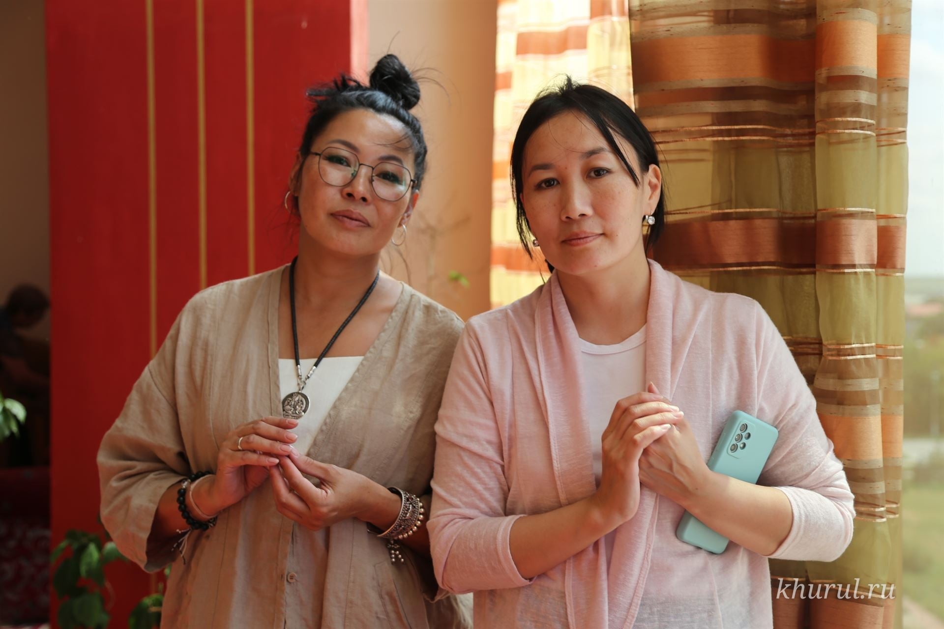 A ceremony of placing the sacred substances in the Maitreya statue was held at “The Golden Abode of Buddha Shakyamuni”