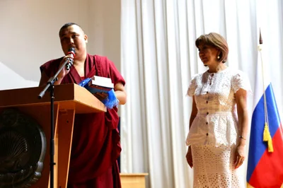 The Head of the Central Khurul Administration Took Part in the Region's August Conference of Educators