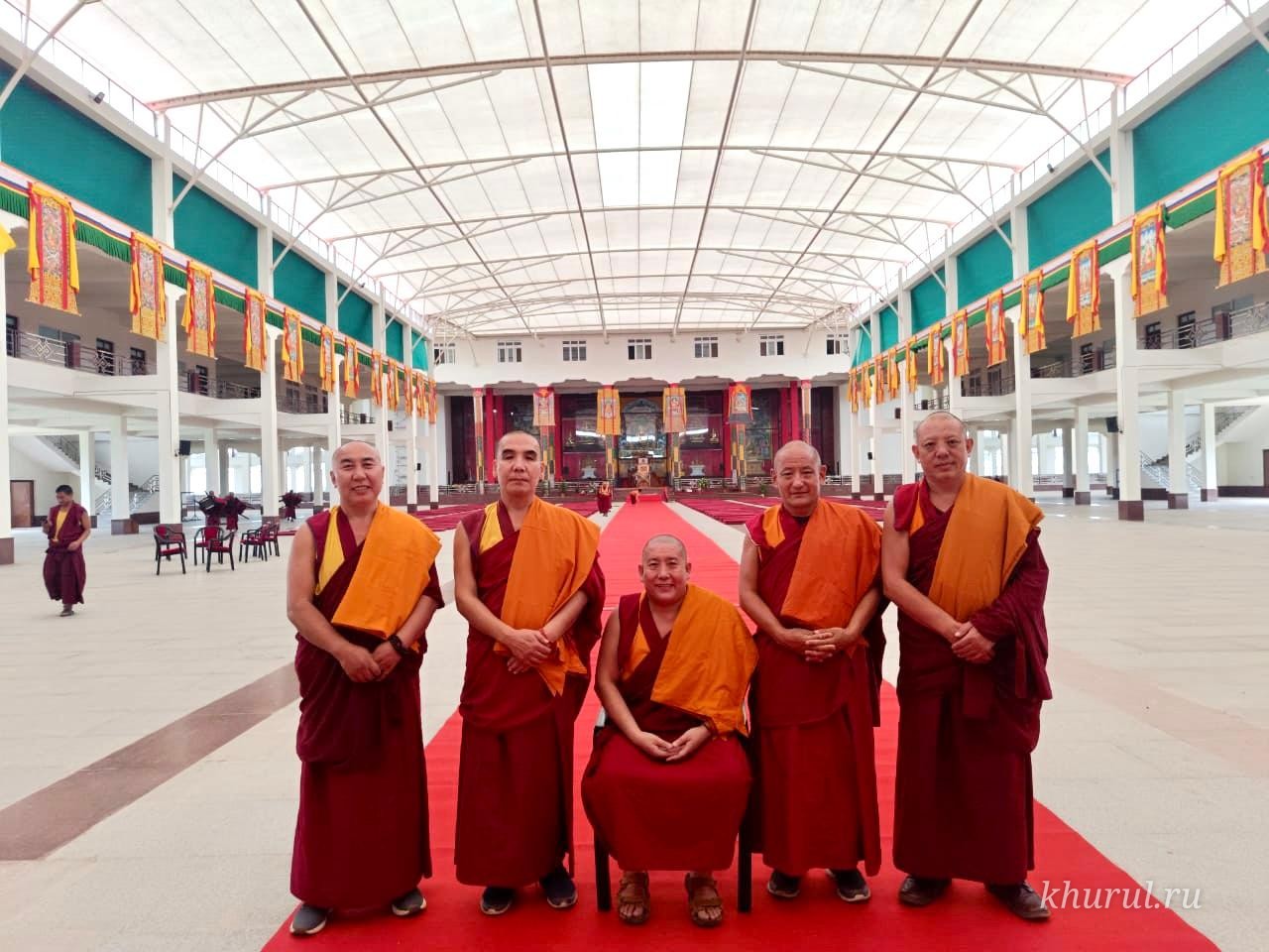 A delegation of monks from Drepung Gomang Monastery will build a sand mandala