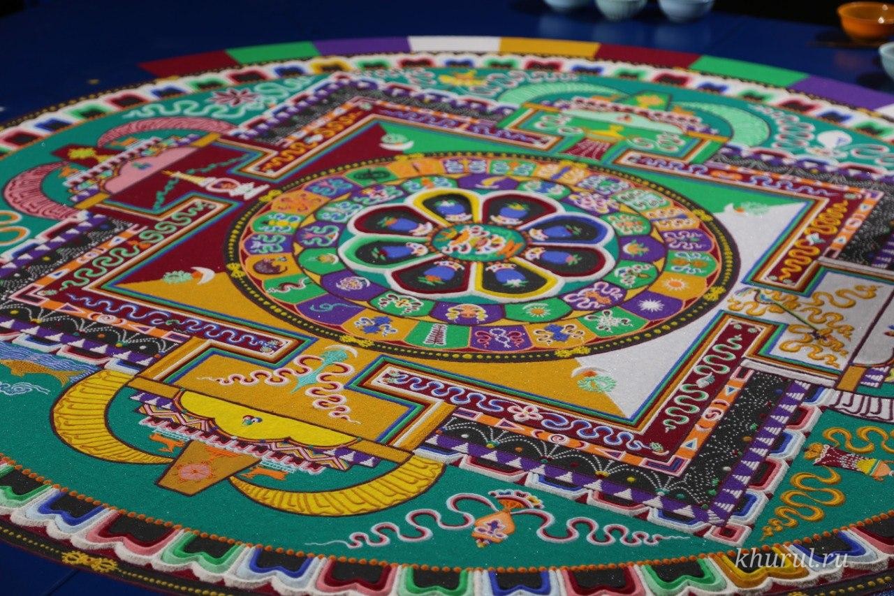 Tomorrow, October 29, the sand mandala dismantling ceremony will take place at the Central Khurul