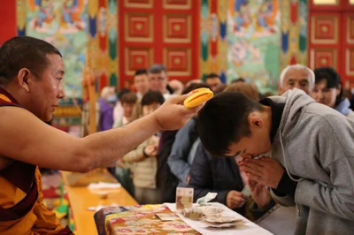 Every month, on the 29th lunar day, the “Kangso” ritual, a ritual of appeal to the Protectors of the Dharma, is held at the Central Khurul