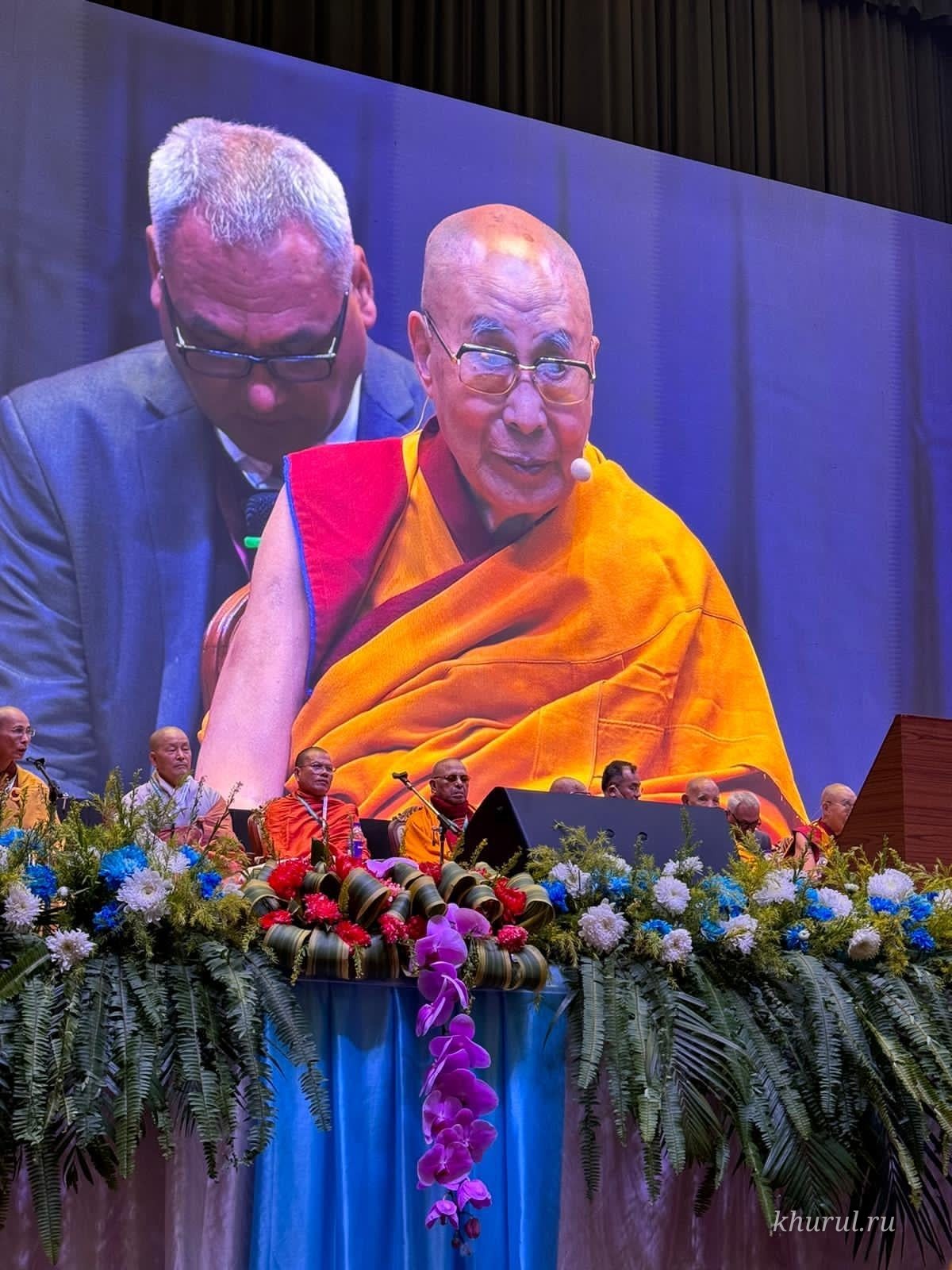 The Shajin Lama of Kalmykia Takes Part in the International Forum in Bodhgaya