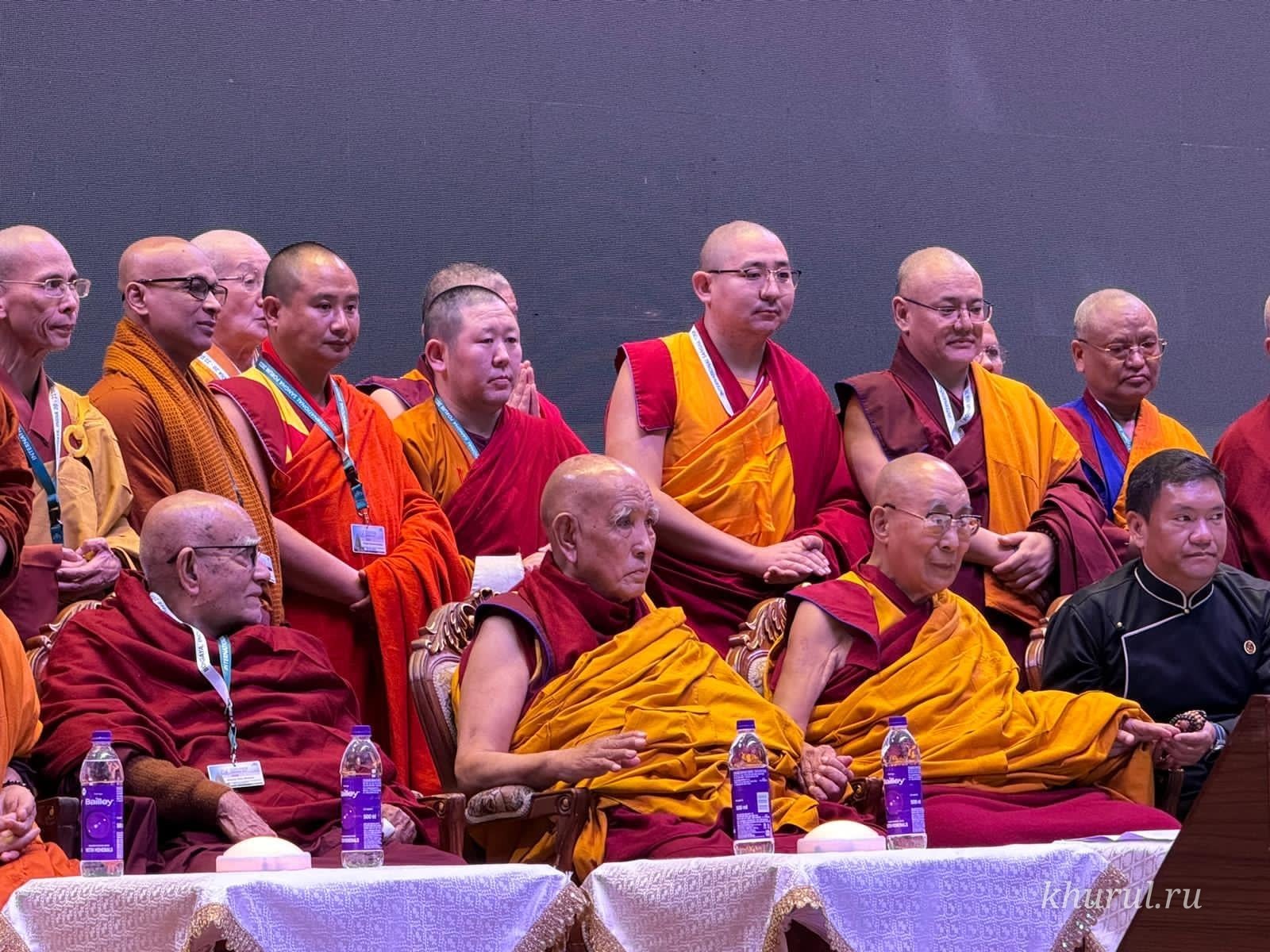 The Shajin Lama of Kalmykia Takes Part in the International Forum in Bodhgaya
