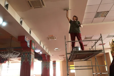 Renovation Continues at “The Golden Abode of Buddha Shakyamuni”