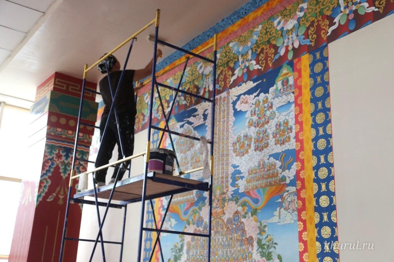 Renovation Continues at “The Golden Abode of Buddha Shakyamuni”