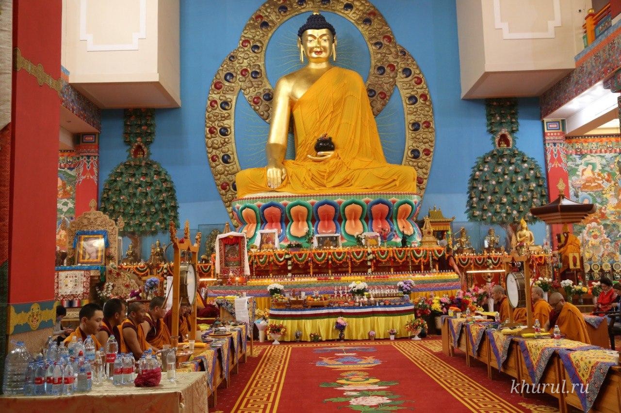 The monastic Sangha of Kalmykia received a personal congratulatory telegram from the President of Russia