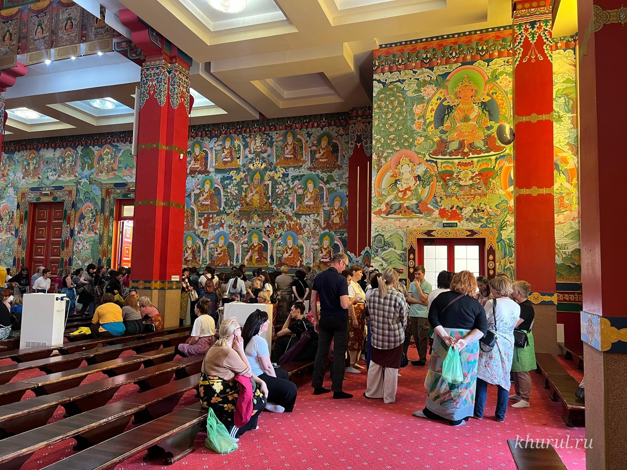 The number of tourists at “The Golden Abode of Buddha Shakyamuni” grows every year