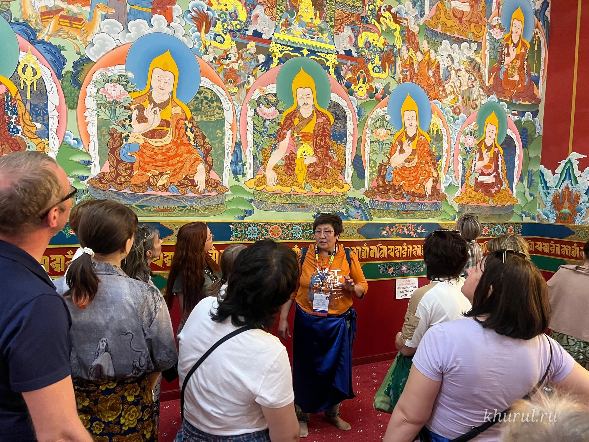 The number of tourists at “The Golden Abode of Buddha Shakyamuni” grows every year