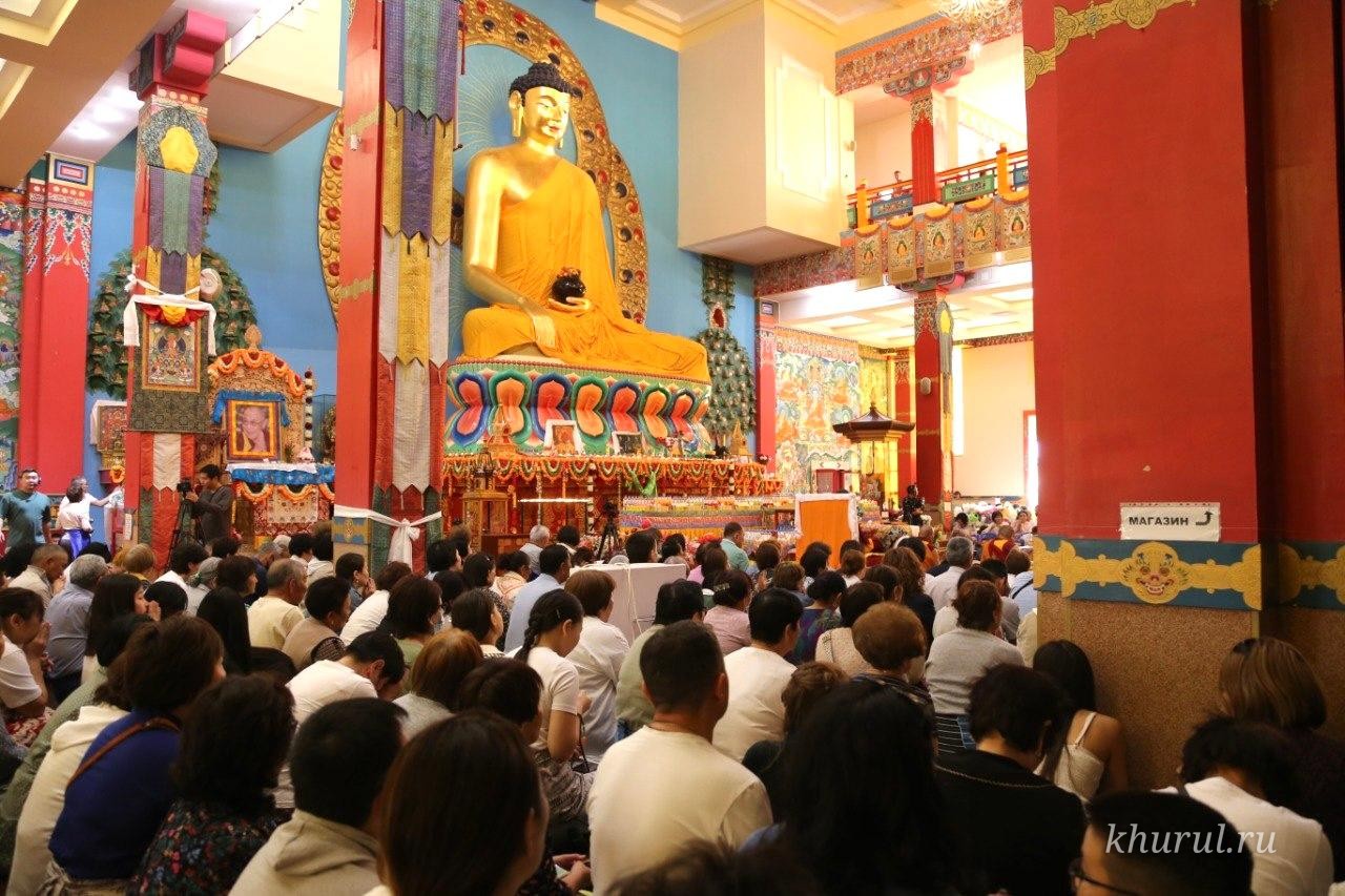 Kalmykia Marked the Birth, Enlightenment, and Passing into Mahaparinirvana of Buddha Shakyamuni