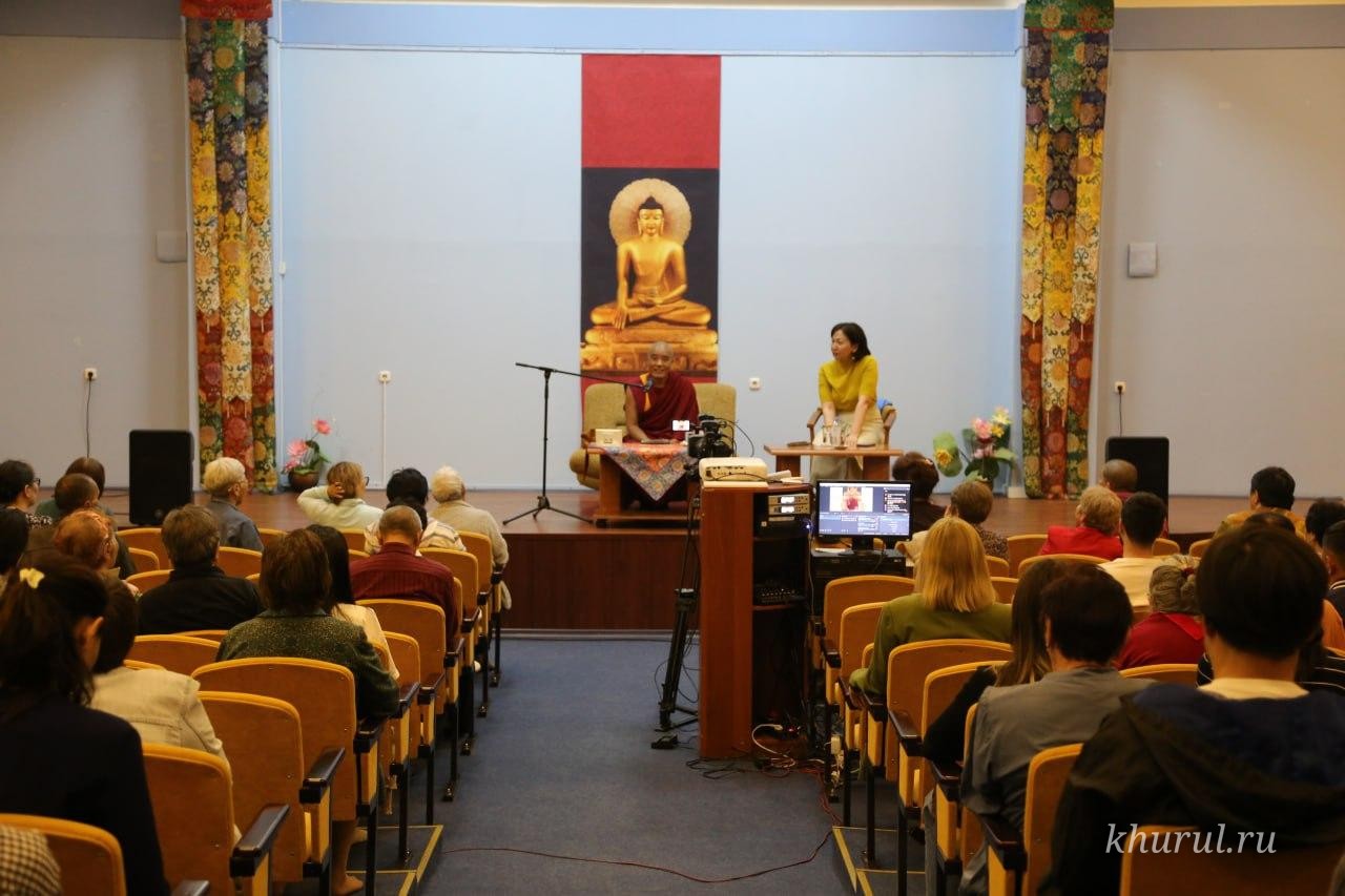 The Lecture “The 12 Deeds of Buddha Shakyamuni” Was Held at the Central Khurul