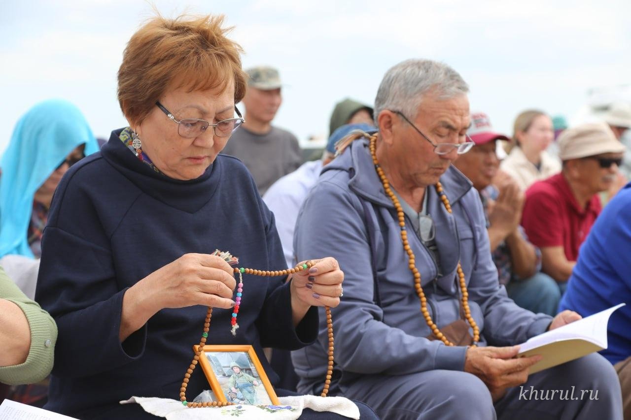 The “Öördin Orna Teñgrin Sañ” Ceremony Was Held Today on the Chinderta Mound