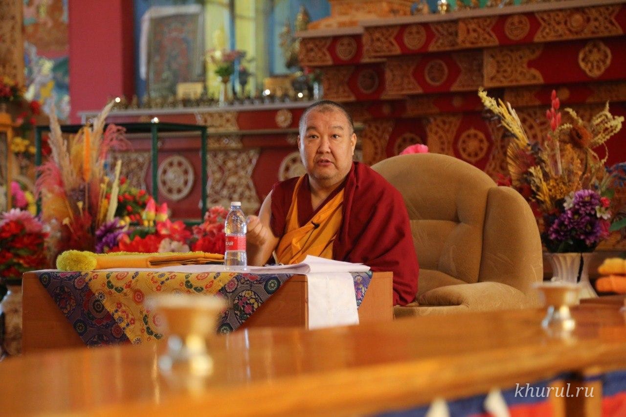 The Shajin Lama of Kalmykia Bestowed Vows on the Faithful on the First Day of Urs Sar
