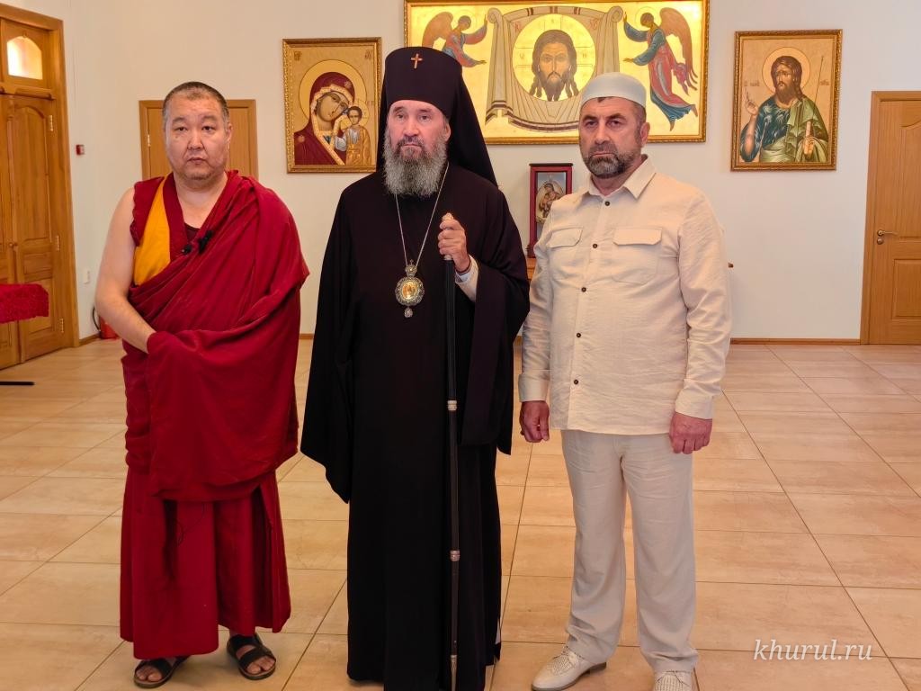 Members of the Presidium of the Interreligious Council of Kalmykia Issue a Joint Statement Following the Terrorist Attack in Dagestan